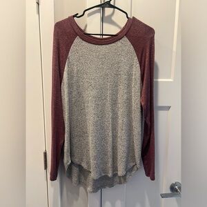 American Eagle Soft and Sexy Plush Long Sleeve Shirt - Size S